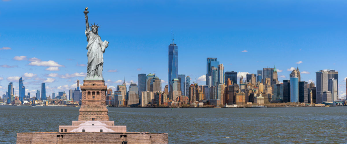 New york skyline during daytime